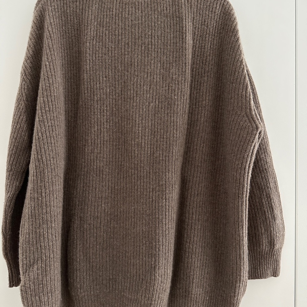 Jenni Kayne Cashmere Cocoon Cardigan - Undyed stone - Picture 10 of 10